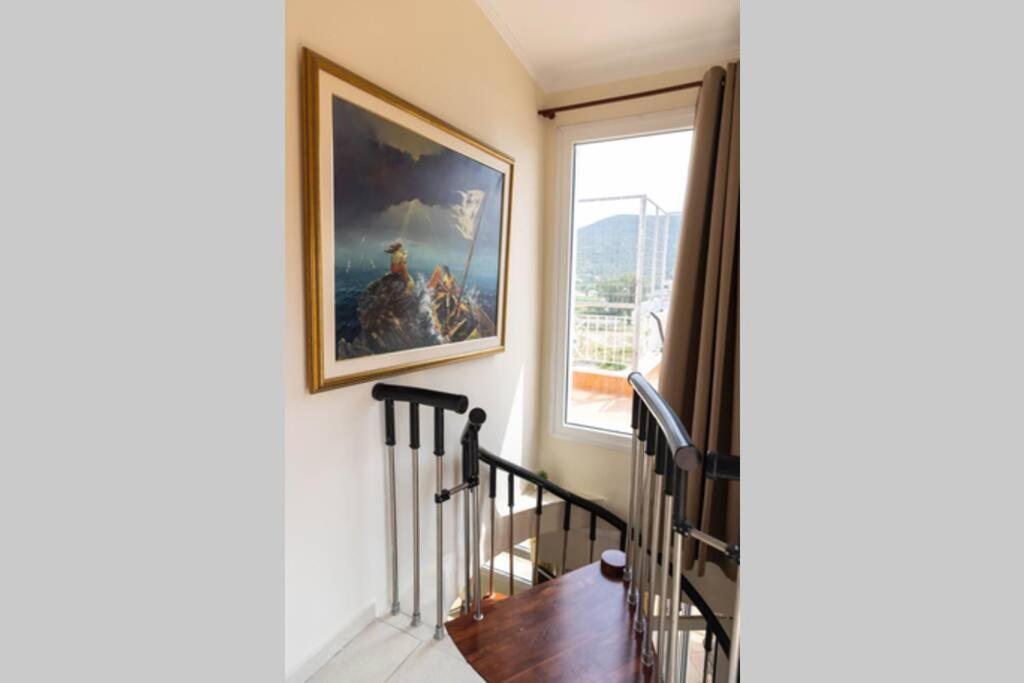 Port View House-Comfy Family Apartment-Panoramic View Néa Péramos Exterior foto